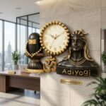 Lord Shiva Divine Idols Decorative Wall Clock for Home, Office Living Room & Gifting - Image 5