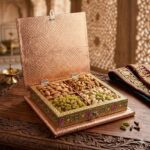Handicrafted Wooden Meenakari Multipurpose Box | Decorative Royal Peacock Design Jewelery & Dry Fruit Organizer Case for Gifting - Image 3